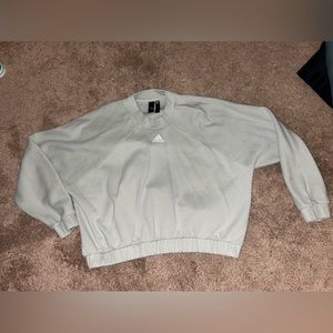 Adidas cropped crewneck